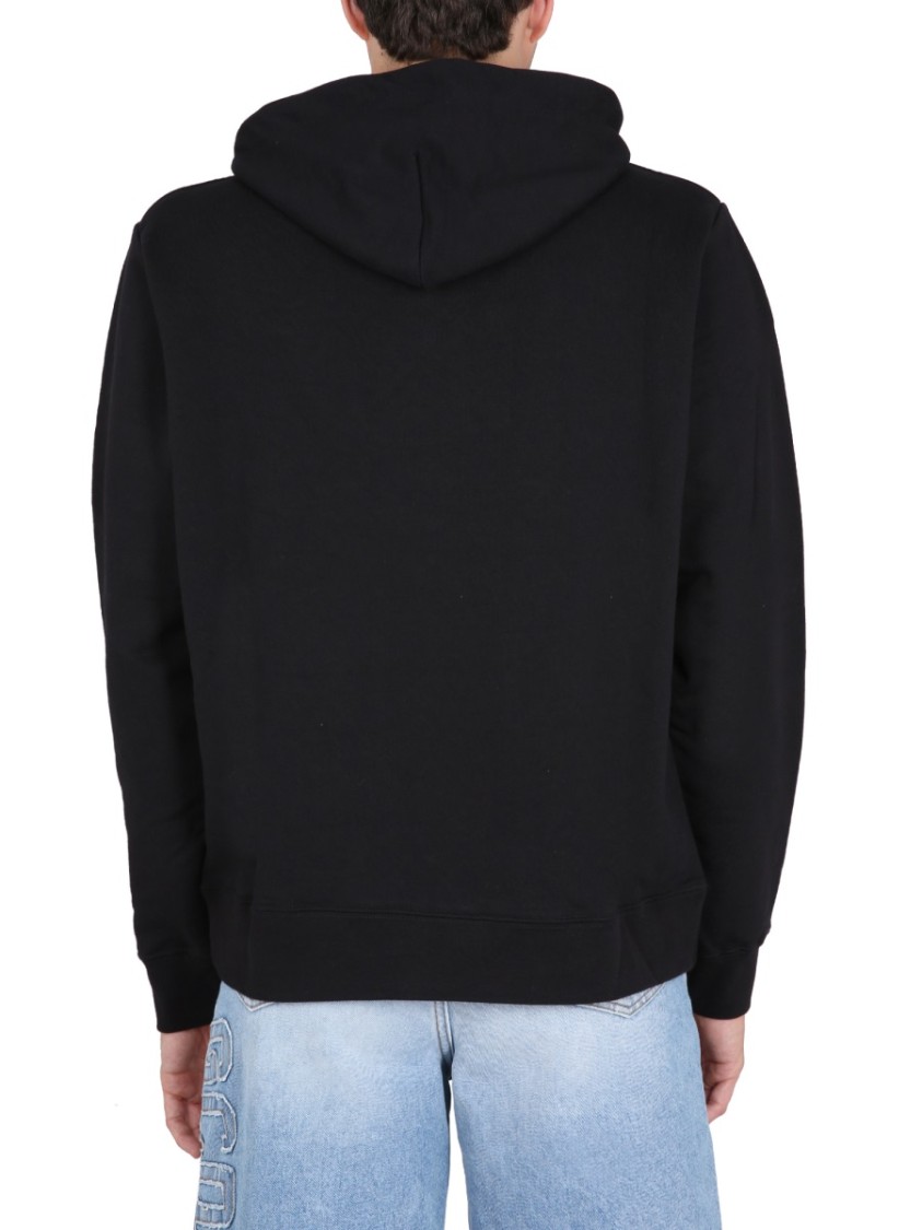 GCDS "Wirdo" Sweatshirt Zwart