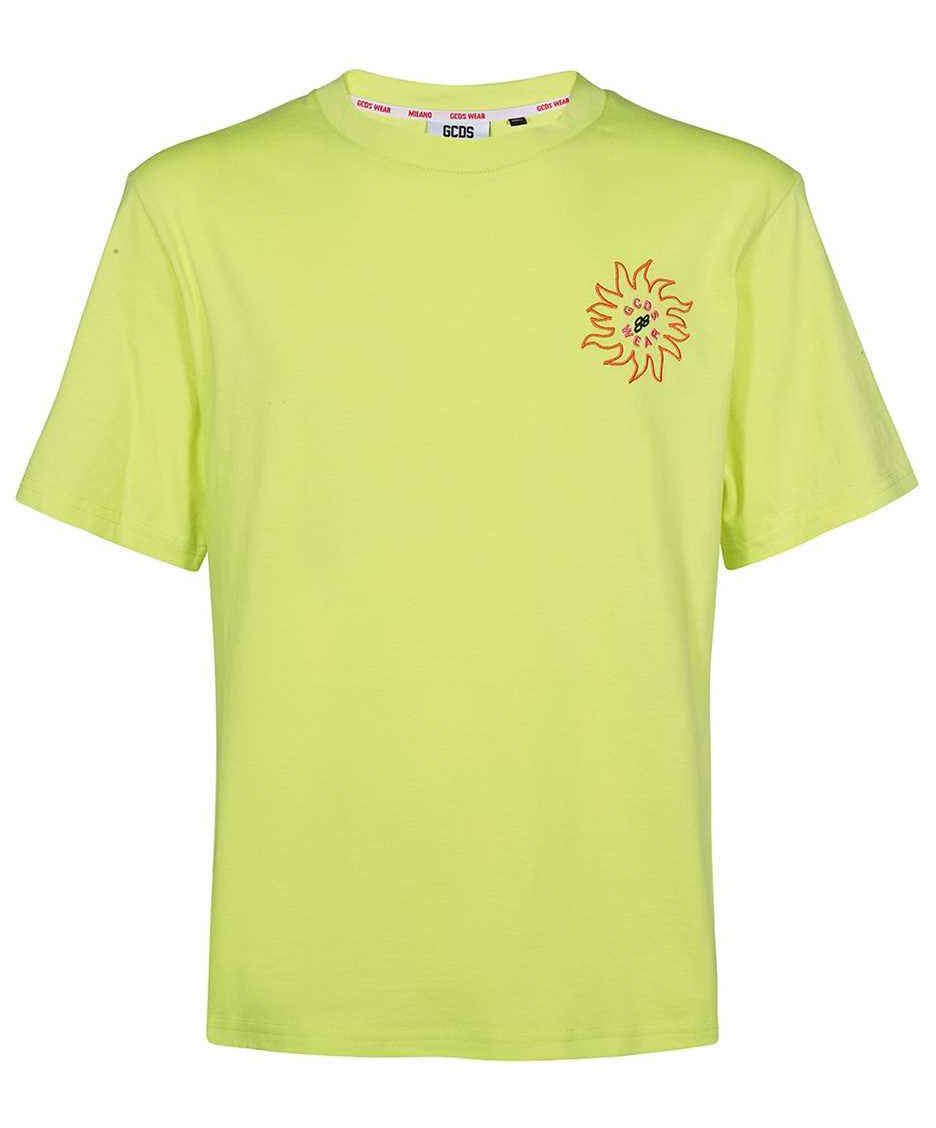 GCDS Cotton T-shirt Groen