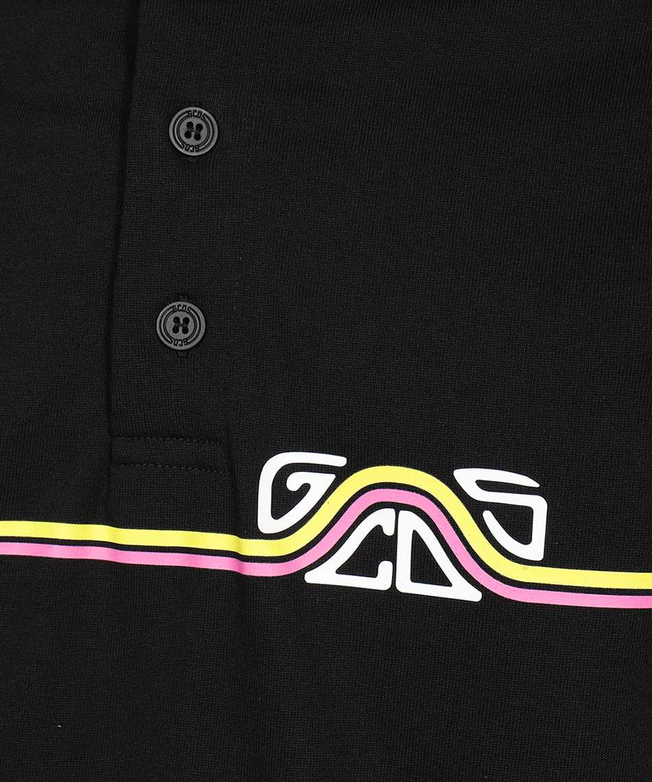 GCDS Cotton crew-neck T-shirt Zwart