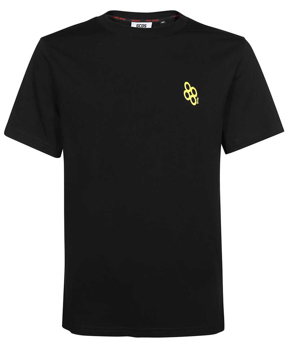 GCDS Cotton T-shirt Zwart