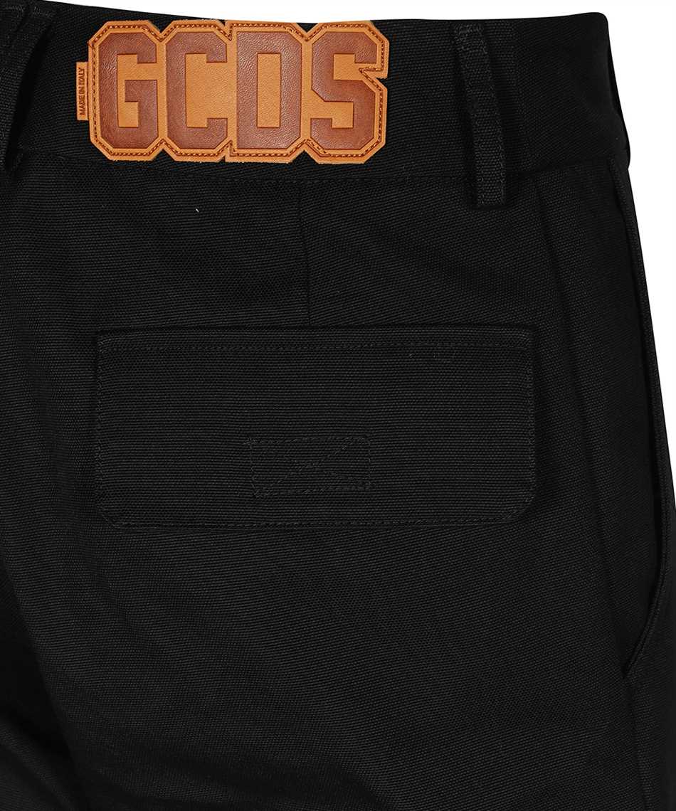 GCDS Logo print sweatpants Zwart