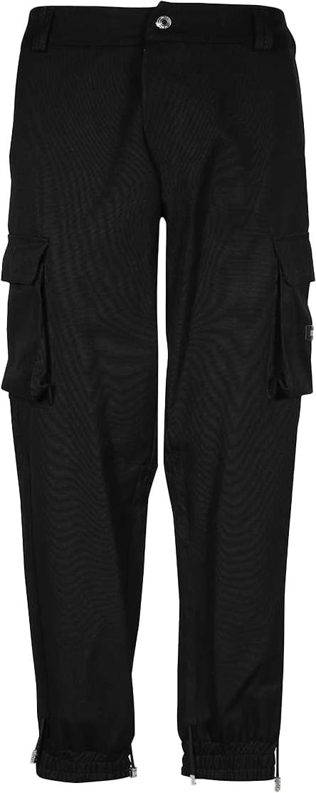 GCDS Logo print sweatpants Zwart