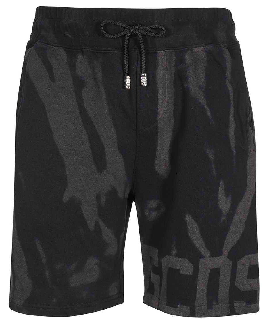 GCDS Cotton bermuda shorts Zwart