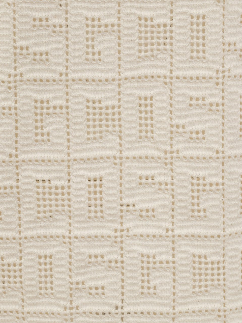 GCDS Canotta GCDS Macramè Beige