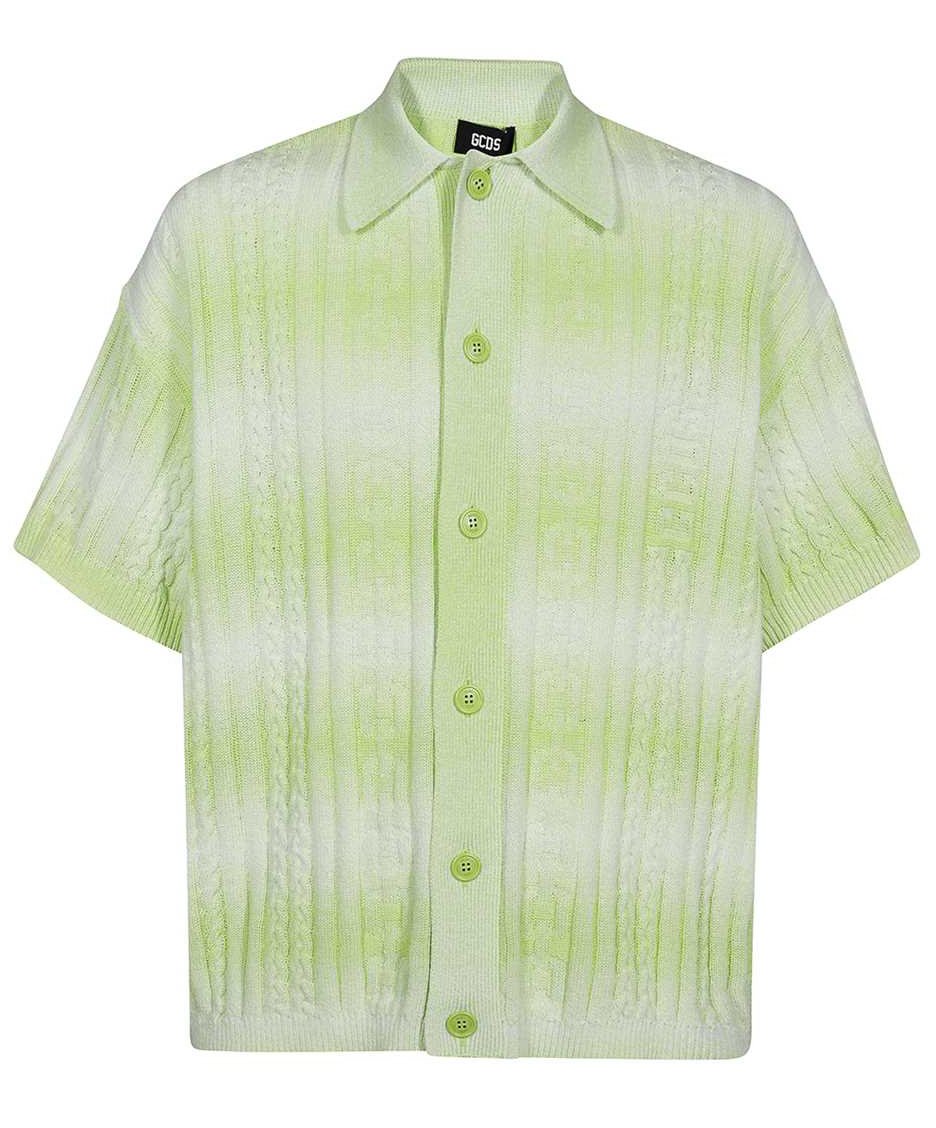 GCDS Knitted shirt Groen