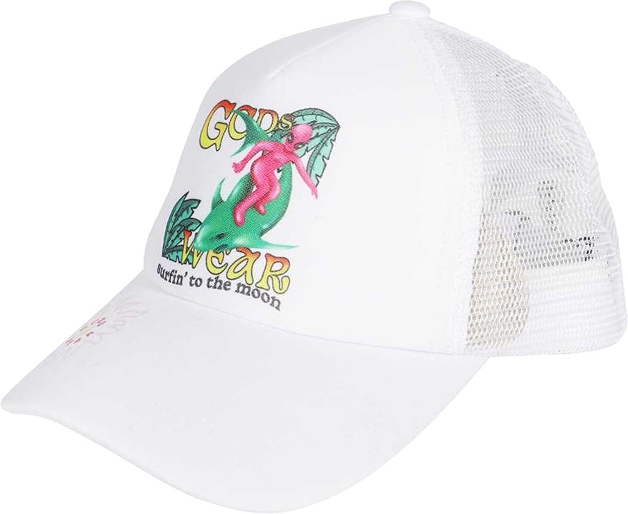 GCDS Baseball cap Wit