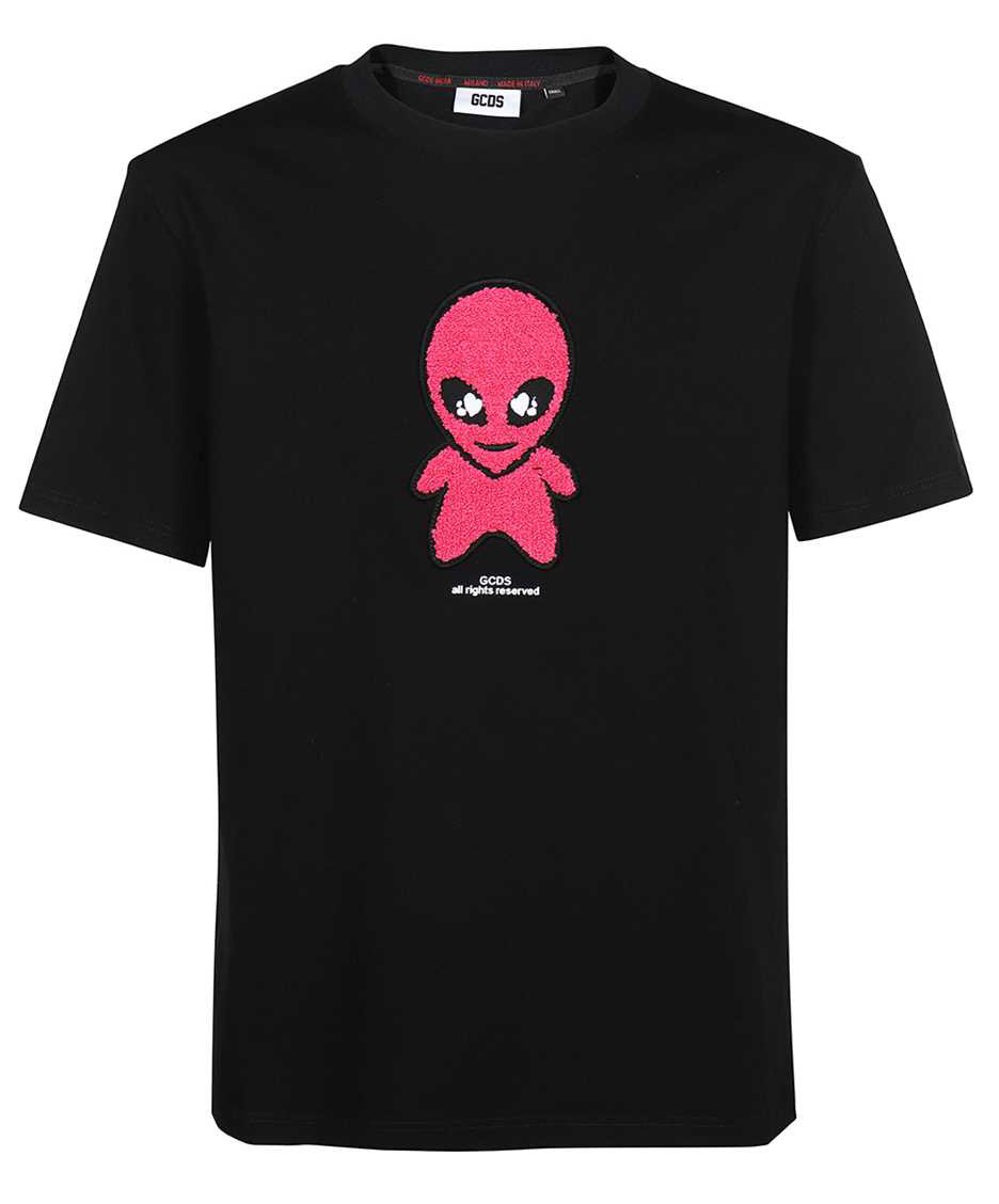 GCDS Cotton T-shirt Zwart
