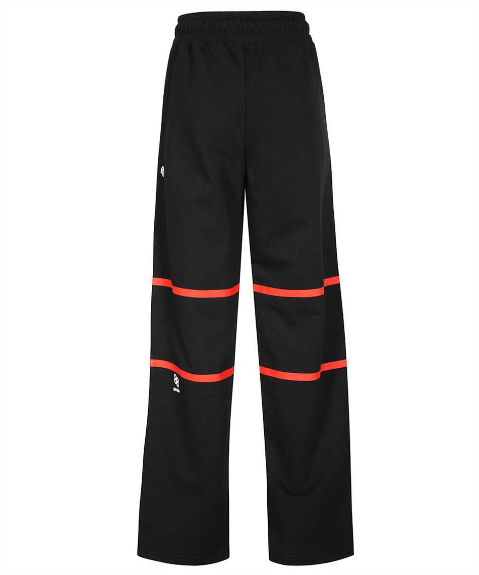GCDS Drawstring waist track pants Zwart