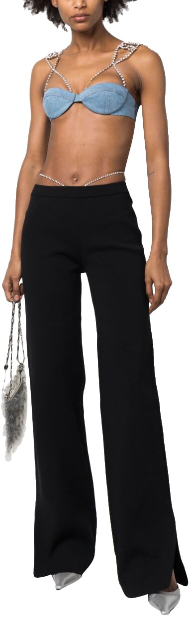 GCDS Trousers Black Zwart