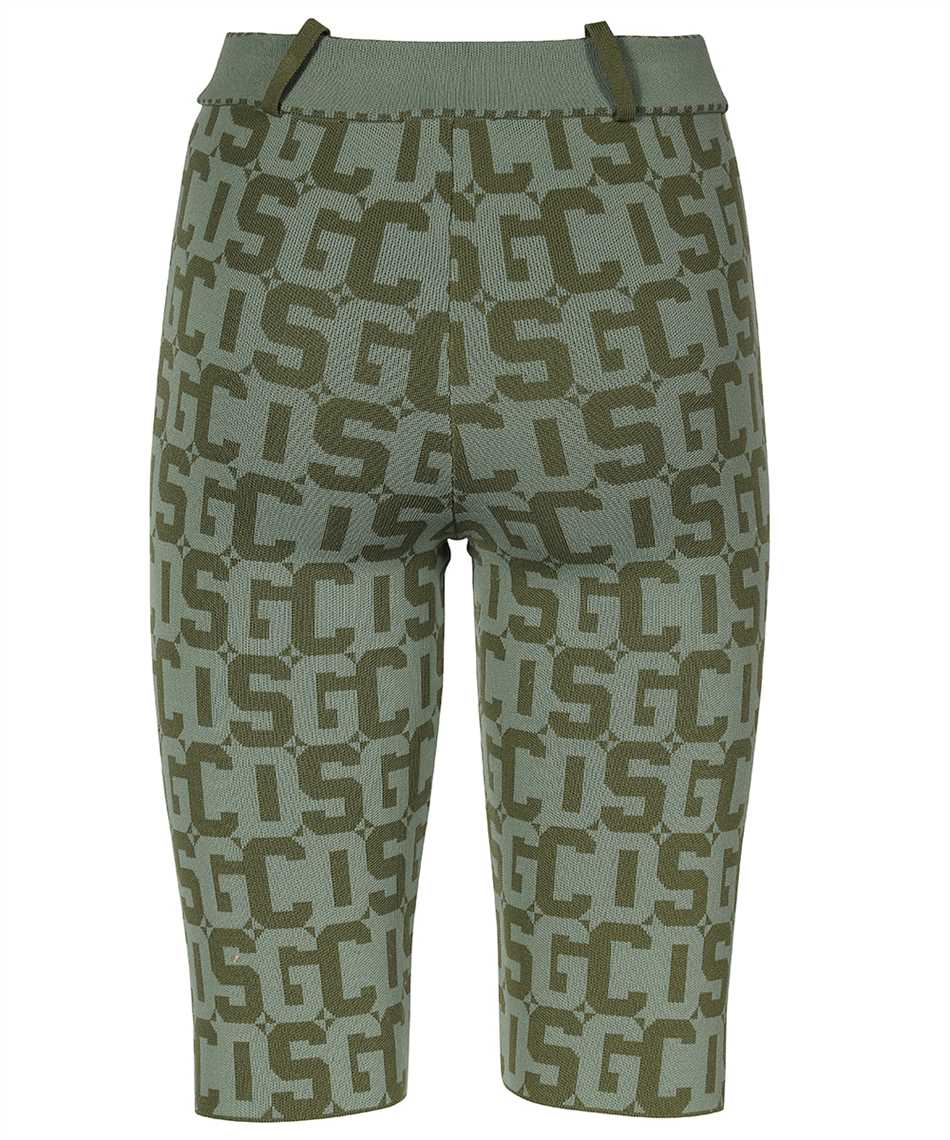 GCDS Jacquard knit leggings Groen