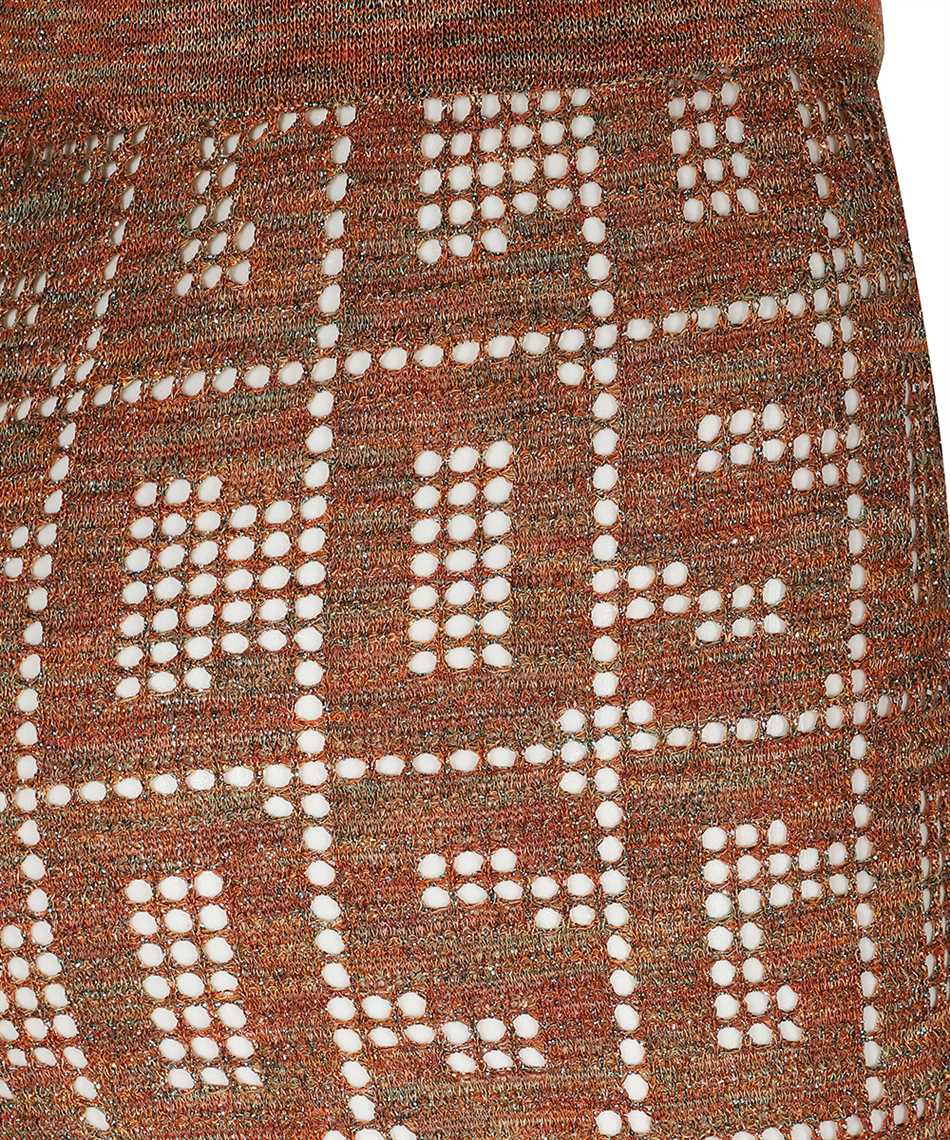 GCDS Knitted trousers Bruin