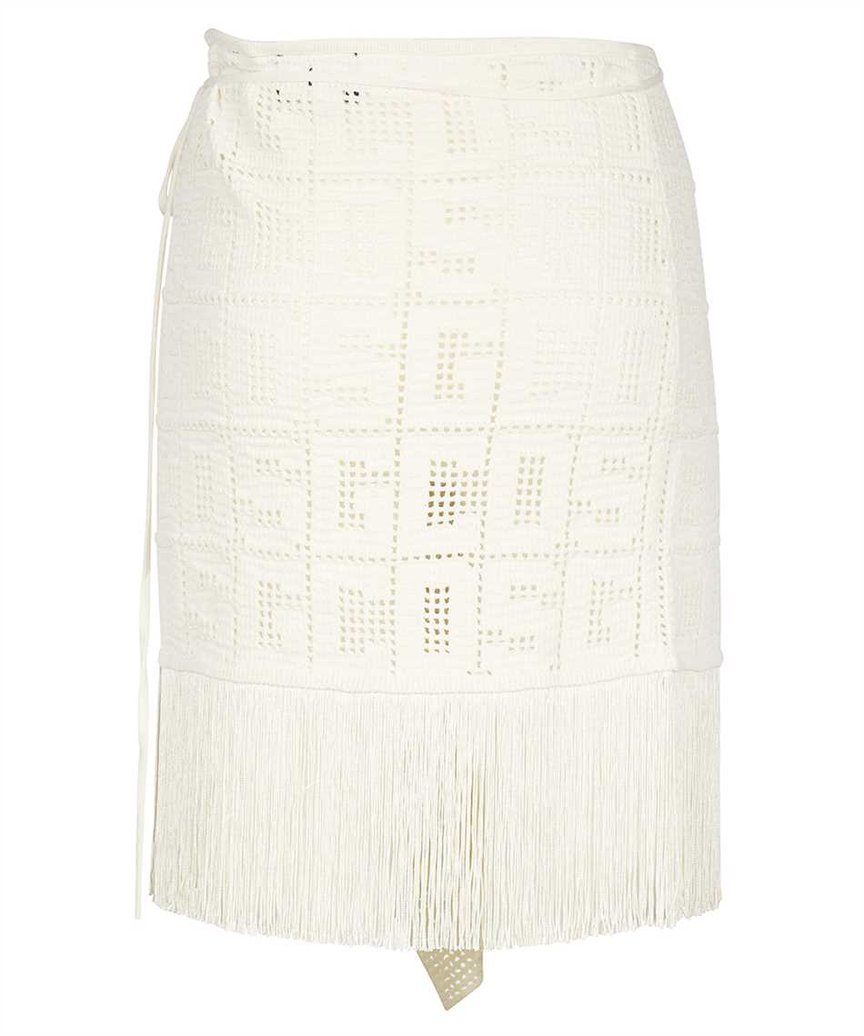 GCDS Knitted skirt Neutraal