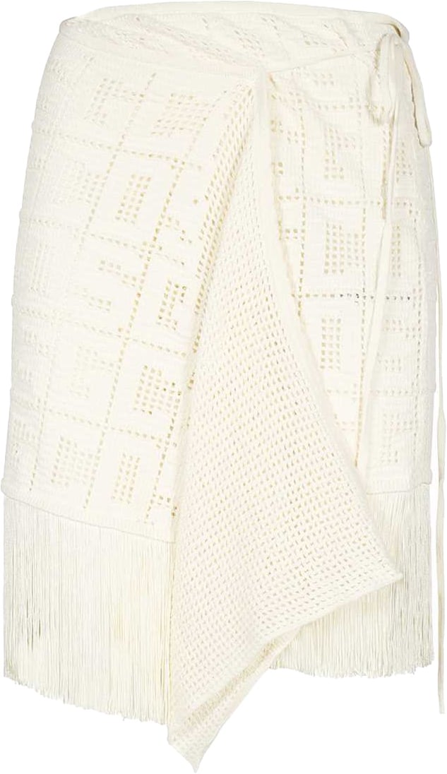 GCDS Knitted skirt Neutraal