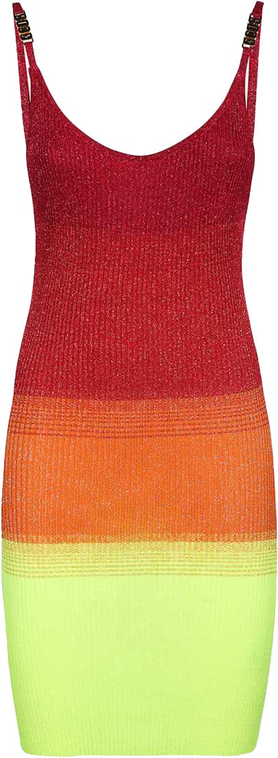 GCDS Knitted dress Roze