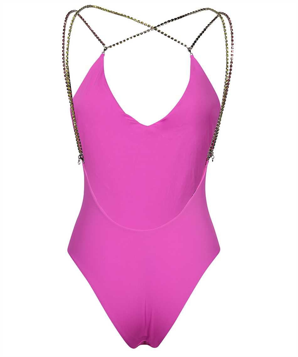 GCDS One-piece swimsuit Roze