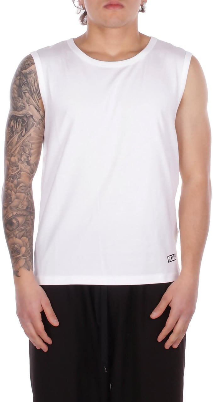 GCDS T-Shirts And Polos White Wit