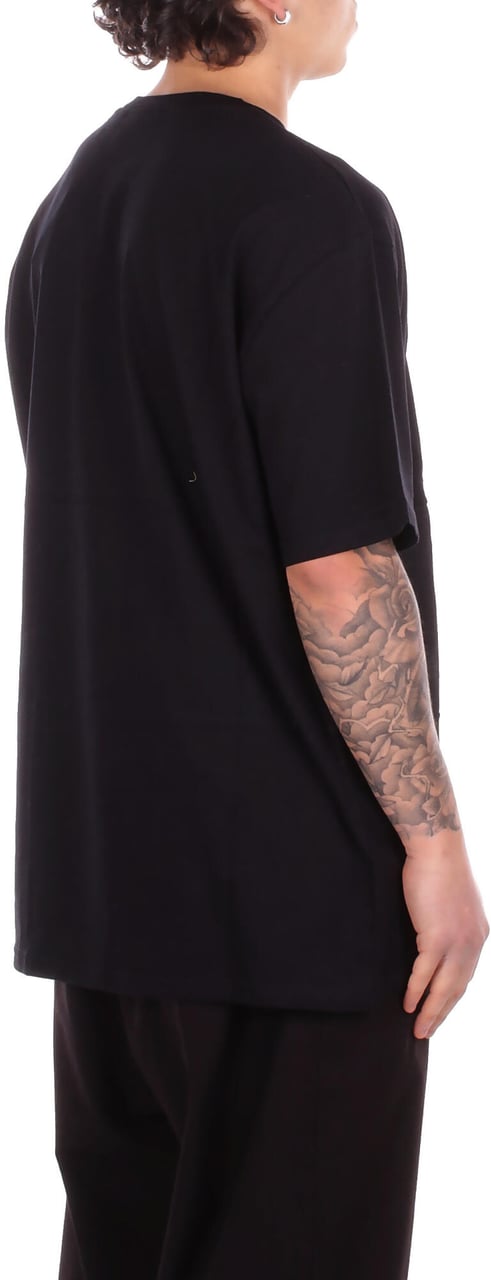 GCDS T-Shirts And Polos Black Zwart