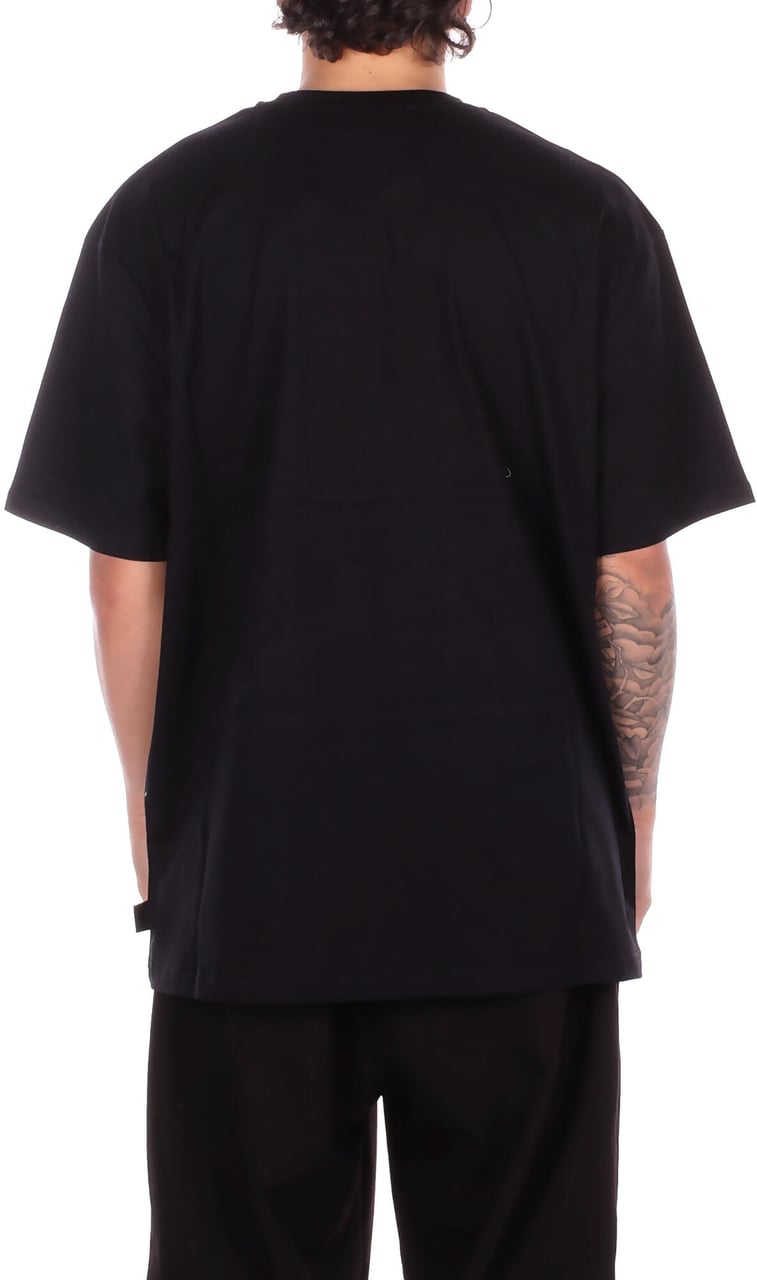 GCDS T-Shirts And Polos Black Zwart