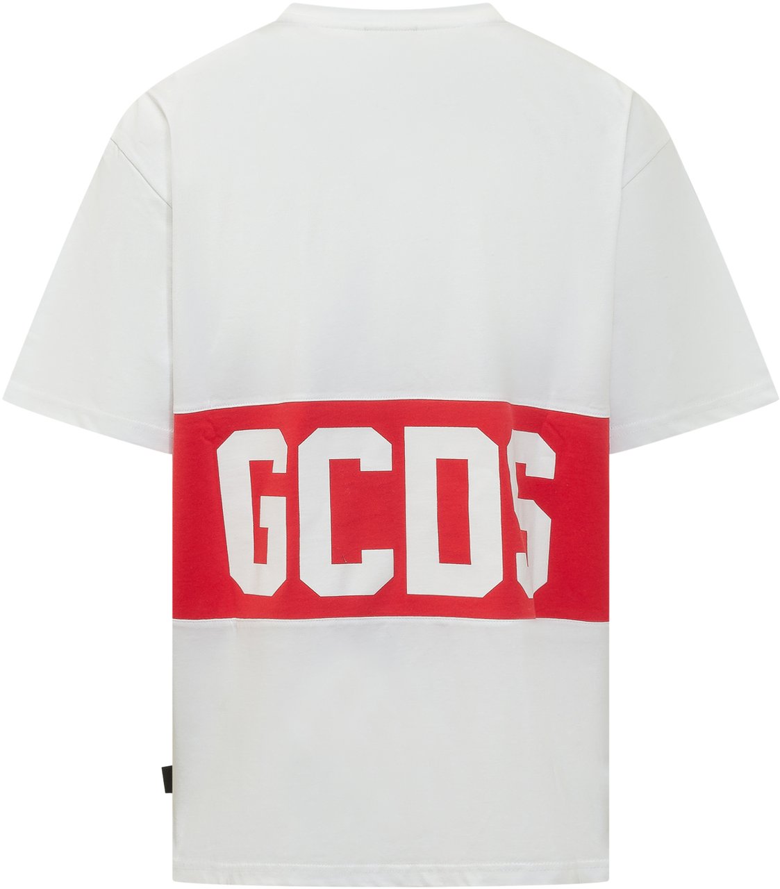 GCDS T-shirt con Stampa Frontale Wit