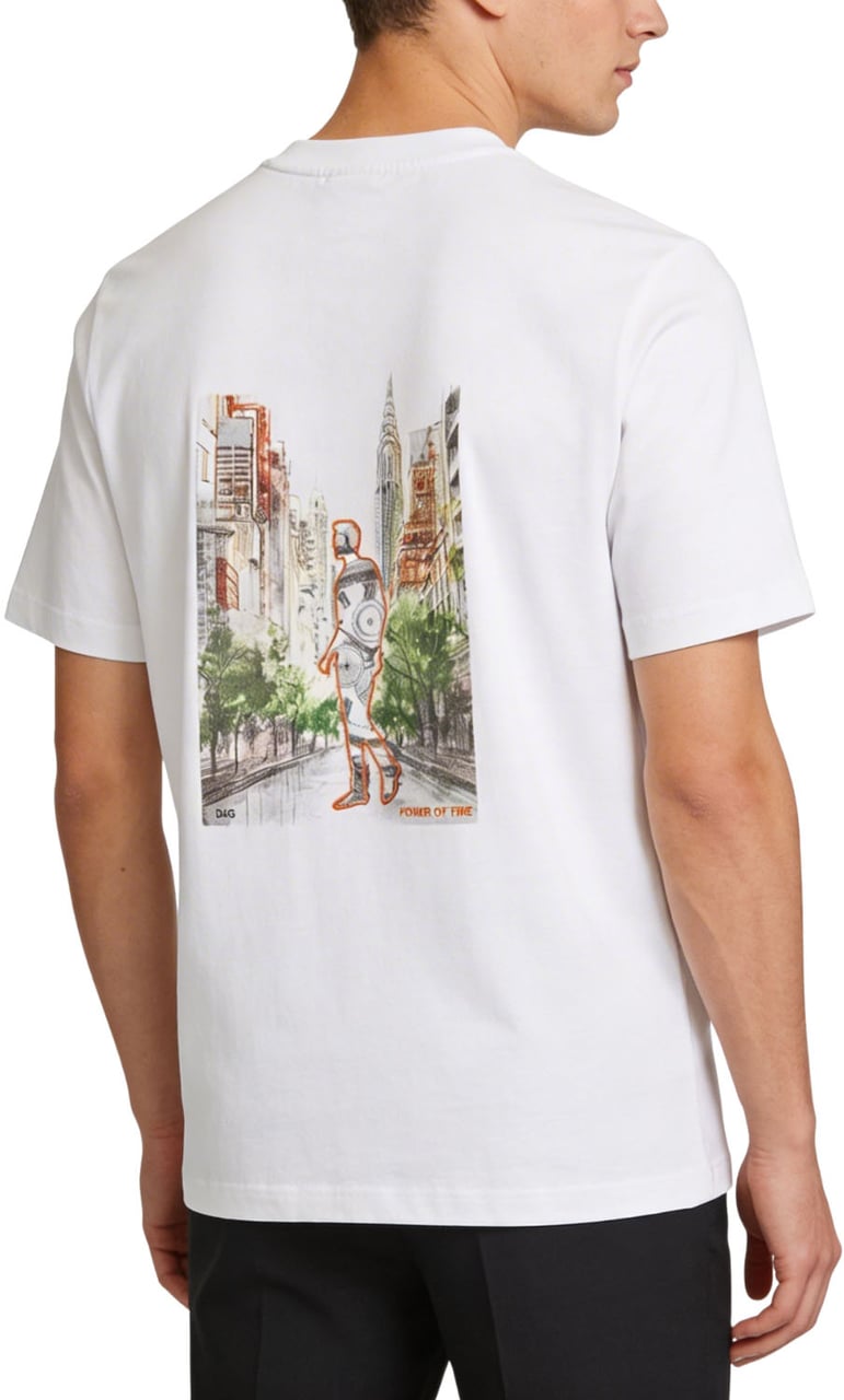 Gebauer & Gebauer POWER OF TIME T-Shirt Wit