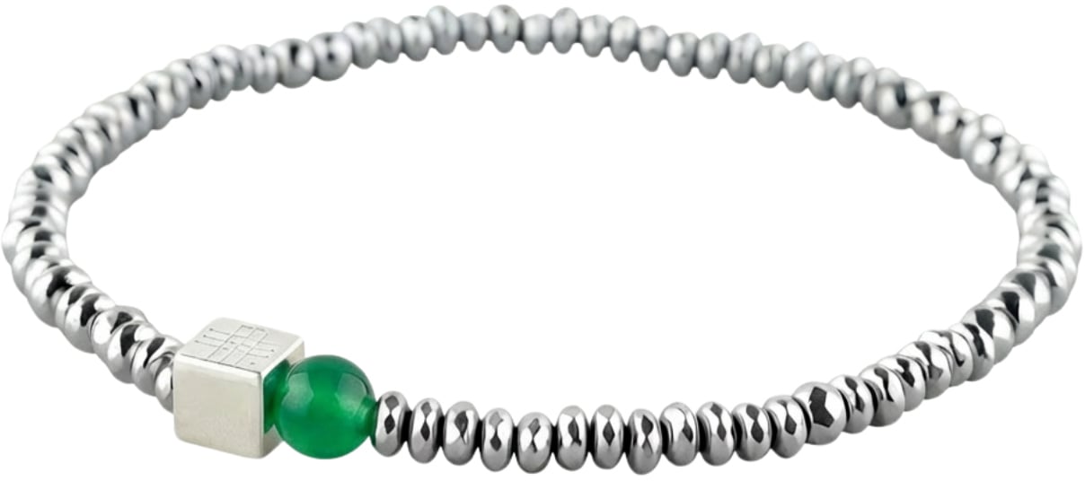Gebauer & Gebauer Bracelet TITAN - 925 sterling silver Zwart