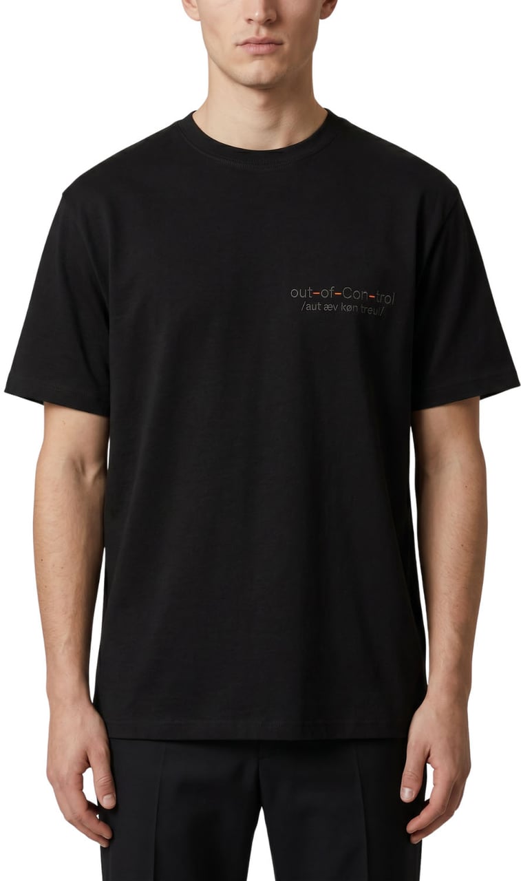 Gebauer & Gebauer T-Shirt Out of Control Zwart