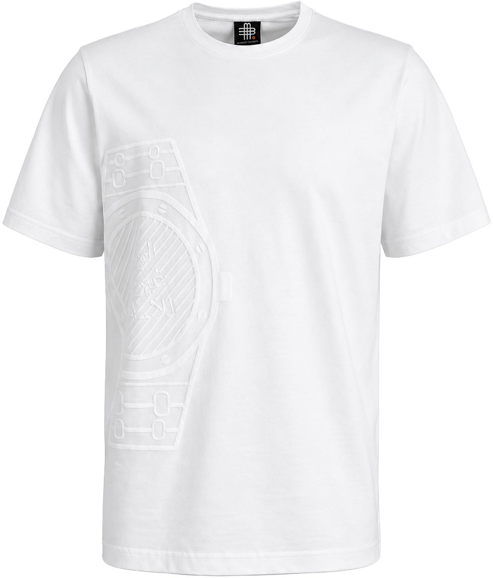 Gebauer & Gebauer The ICONIC “TIME” T-SHIRT Wit