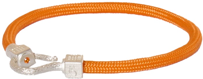Gebauer & Gebauer Bracelet  ORANGE SEA - 925 sterling silver with an orange topaz Zilver