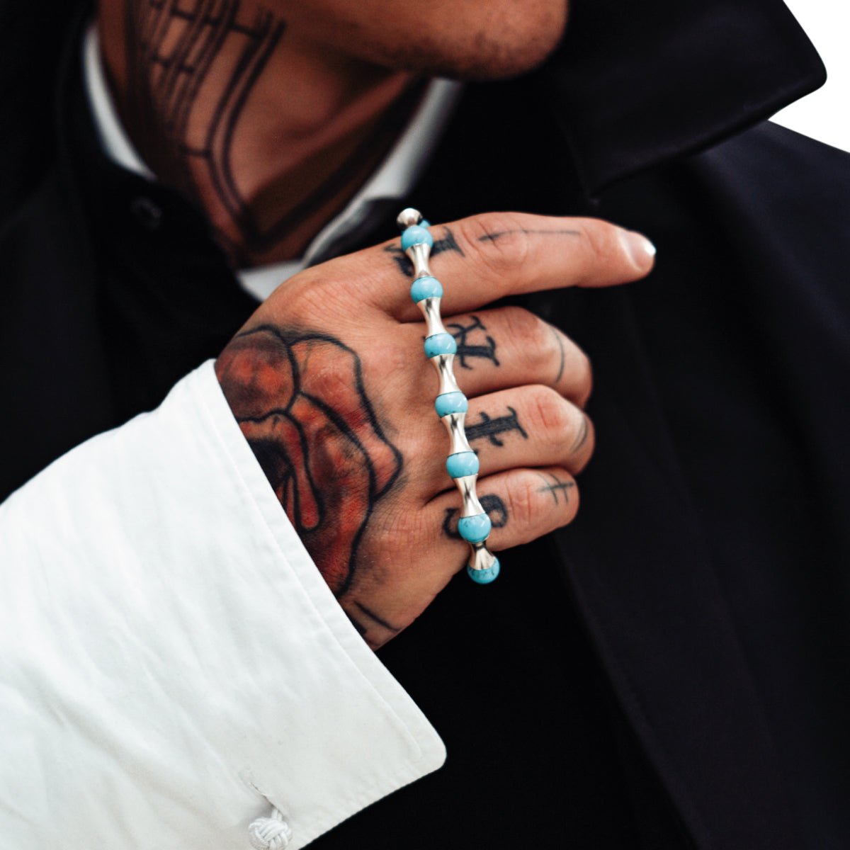 Gebauer & Gebauer Bracelet OXYGEN - the GREATEST TIMEPIECE - 925 sterling silver Zilver