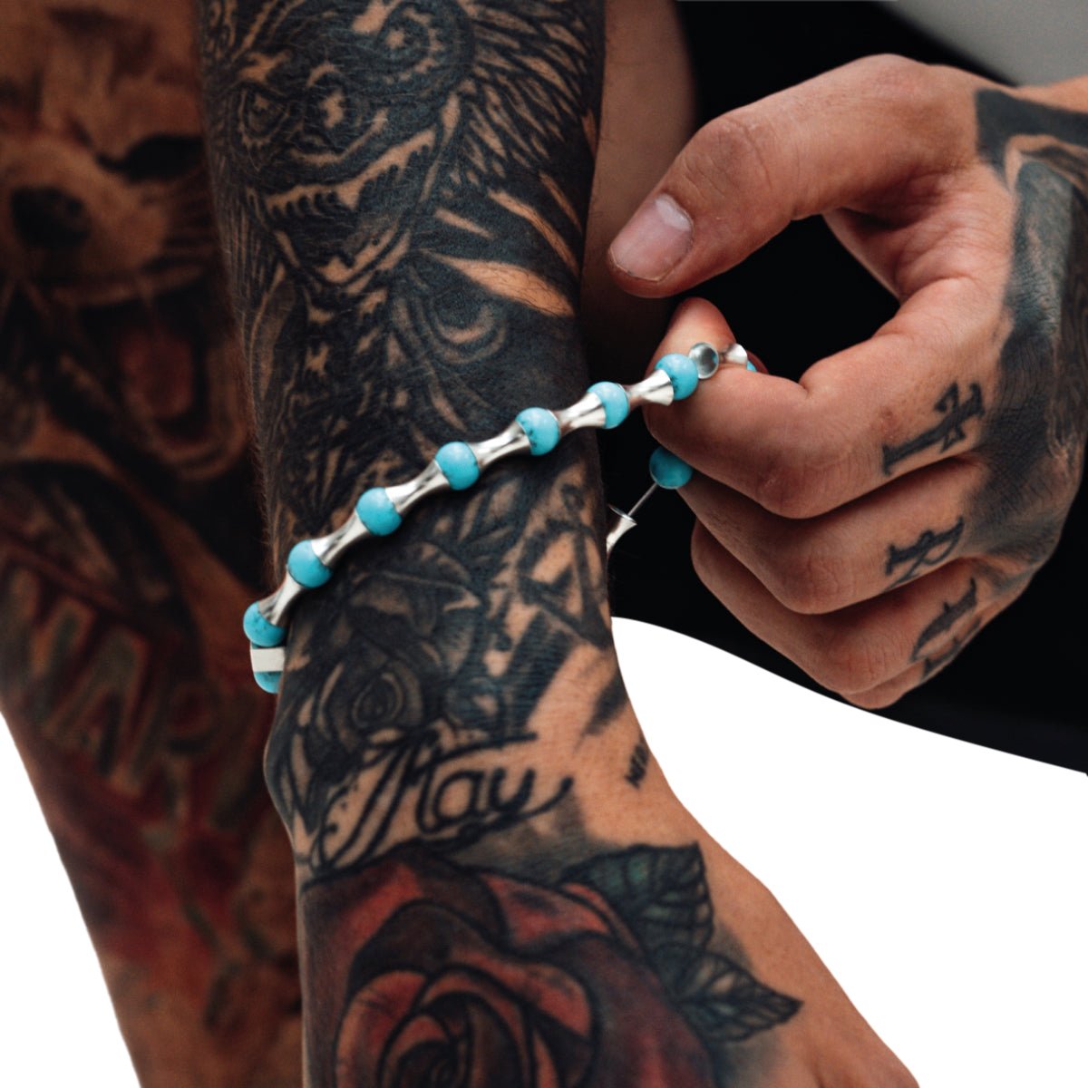 Gebauer & Gebauer Bracelet OXYGEN - the GREATEST TIMEPIECE - 925 sterling silver Zilver