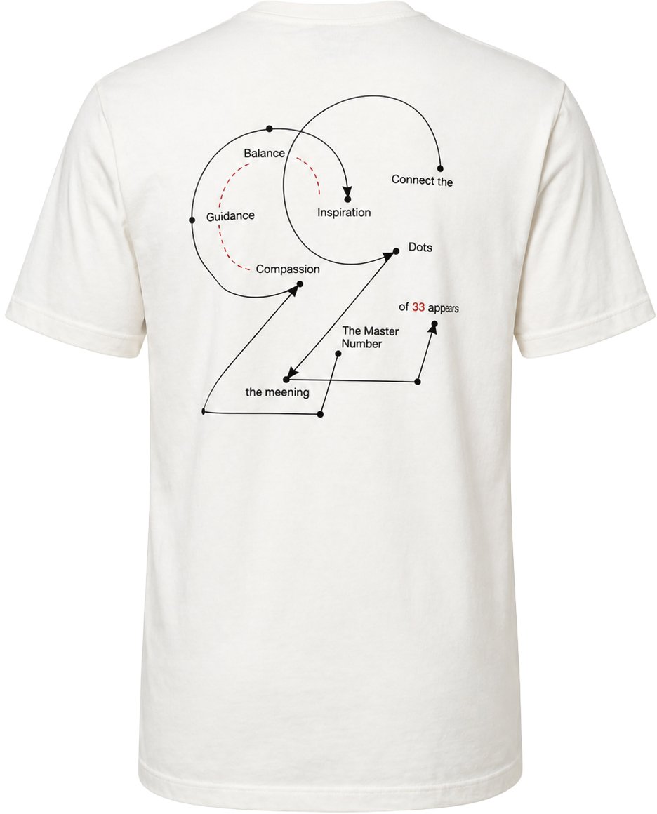 Gebauer & Gebauer MASTER NUMBER T-Shirt Wit