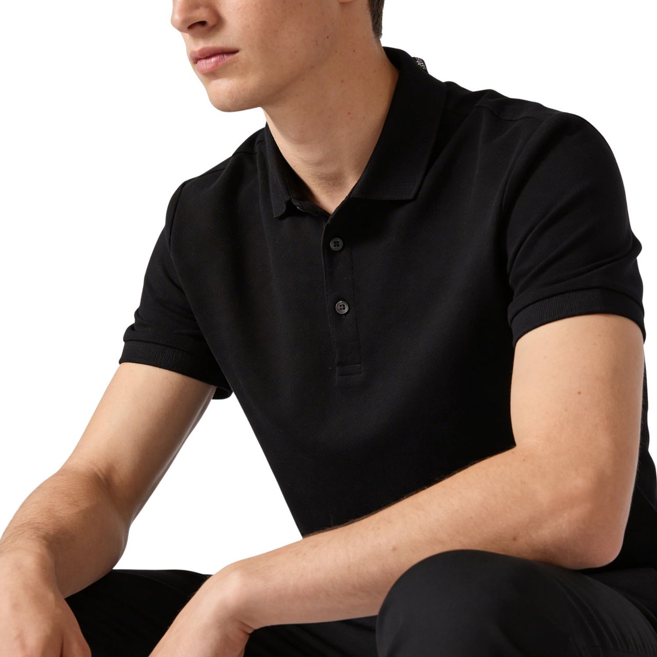 Gebauer & Gebauer Polo CORTO Zwart