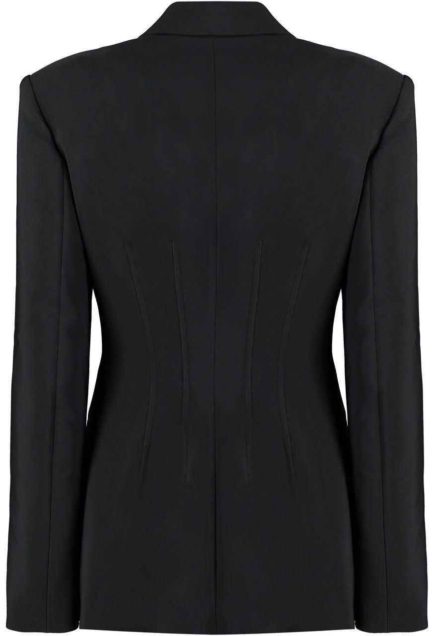 Genny Techno fabric jacket Zwart