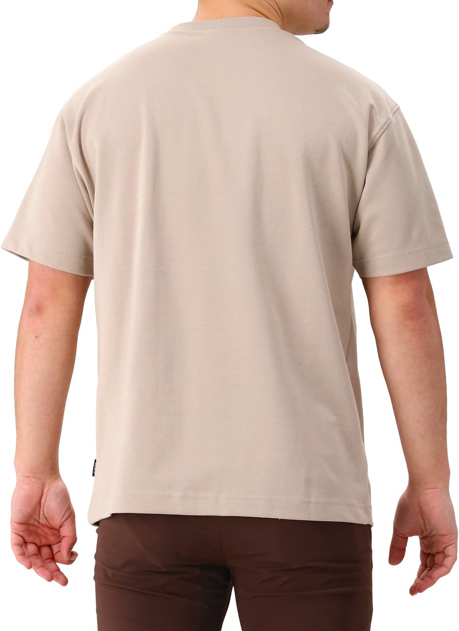 Genti Genti T-shirt Beige Oversized Fit Beige