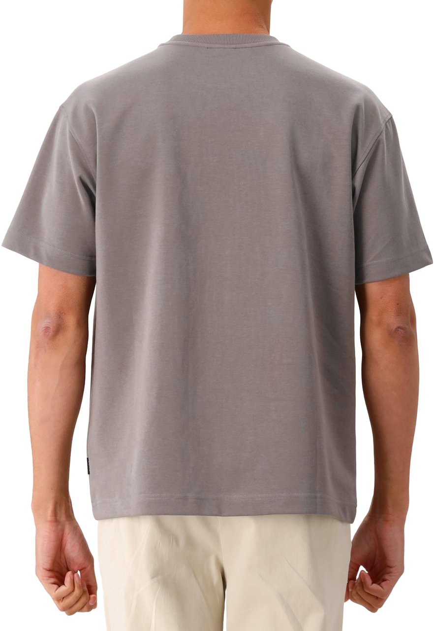 Genti Genti T-shirt Bruin Oversized Fit Bruin