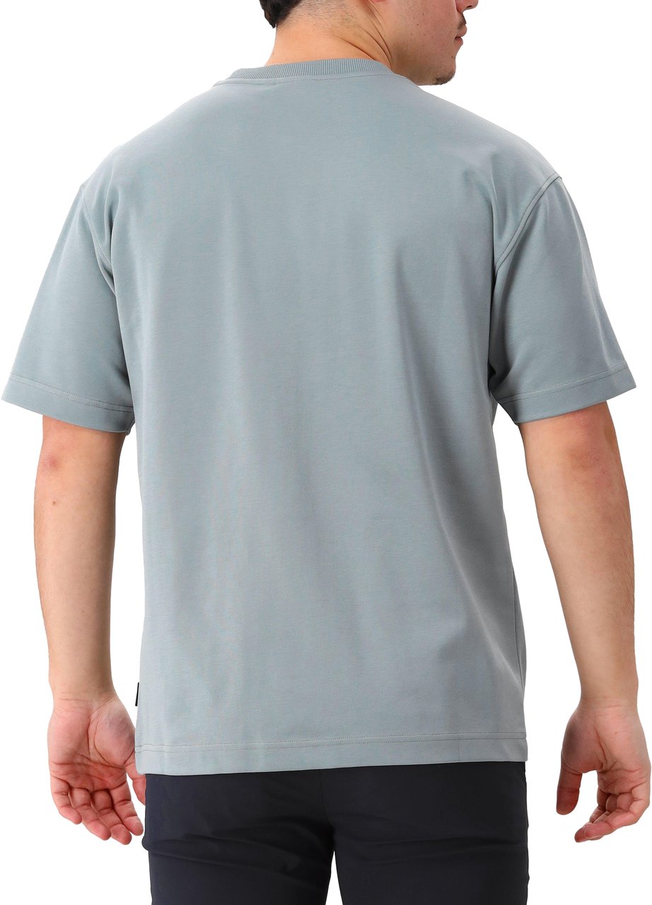 Genti Genti T-shirt Groen Oversized Fit Groen