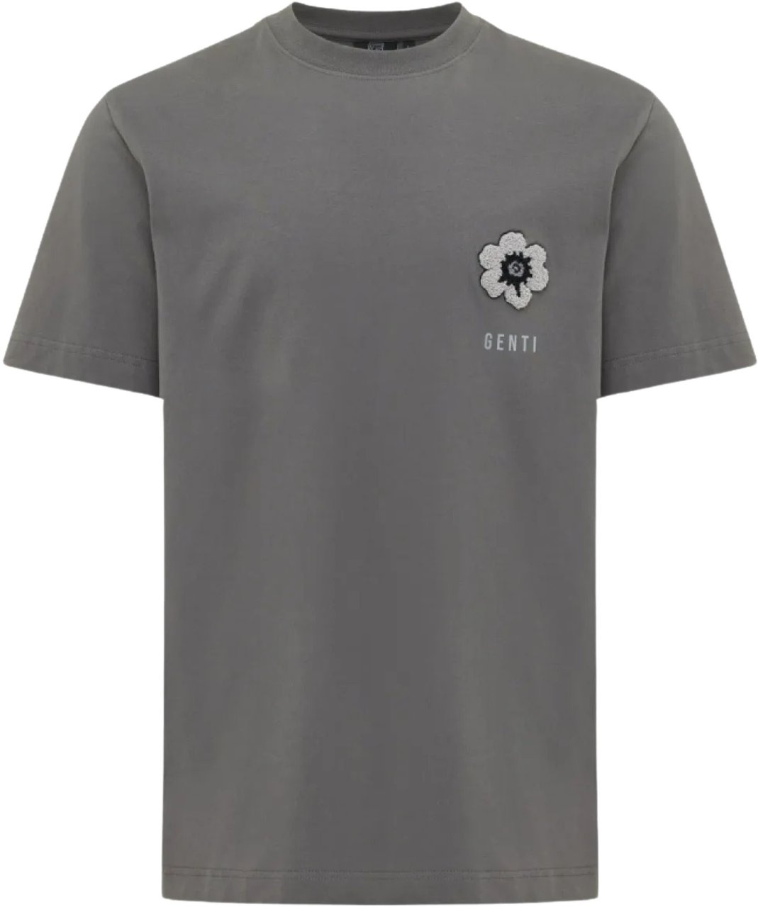 Genti Genti  T-shirts Grijs J2041-1223 Grijs