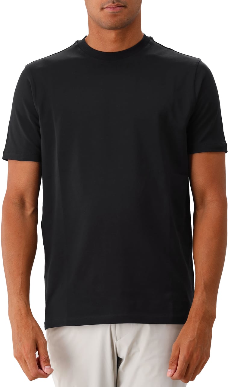 Genti Genti T-shirt Zwart Basic Zwart