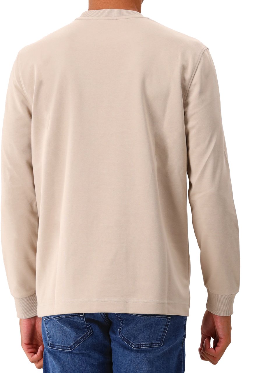 Genti Genti Longsleeve T-shirt Beige Beige