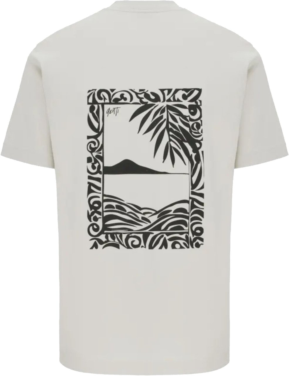 Genti Genti J4071-1223 T-shirts Off White J4071-1223 Wit