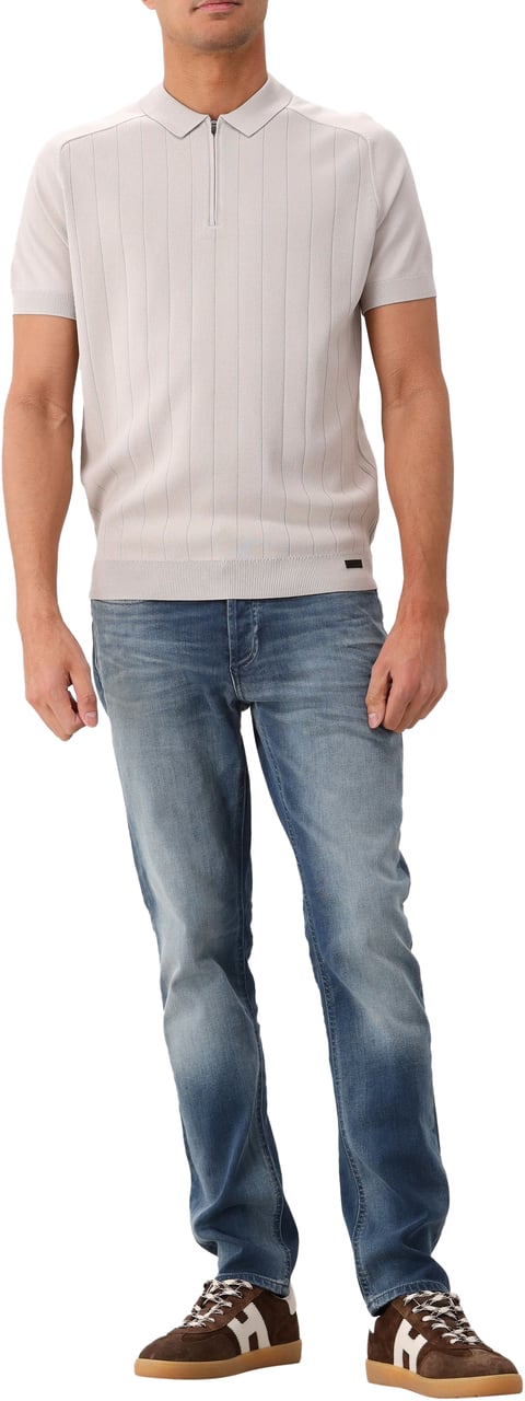 Genti Genti T-shirt Blauw SS Blauw