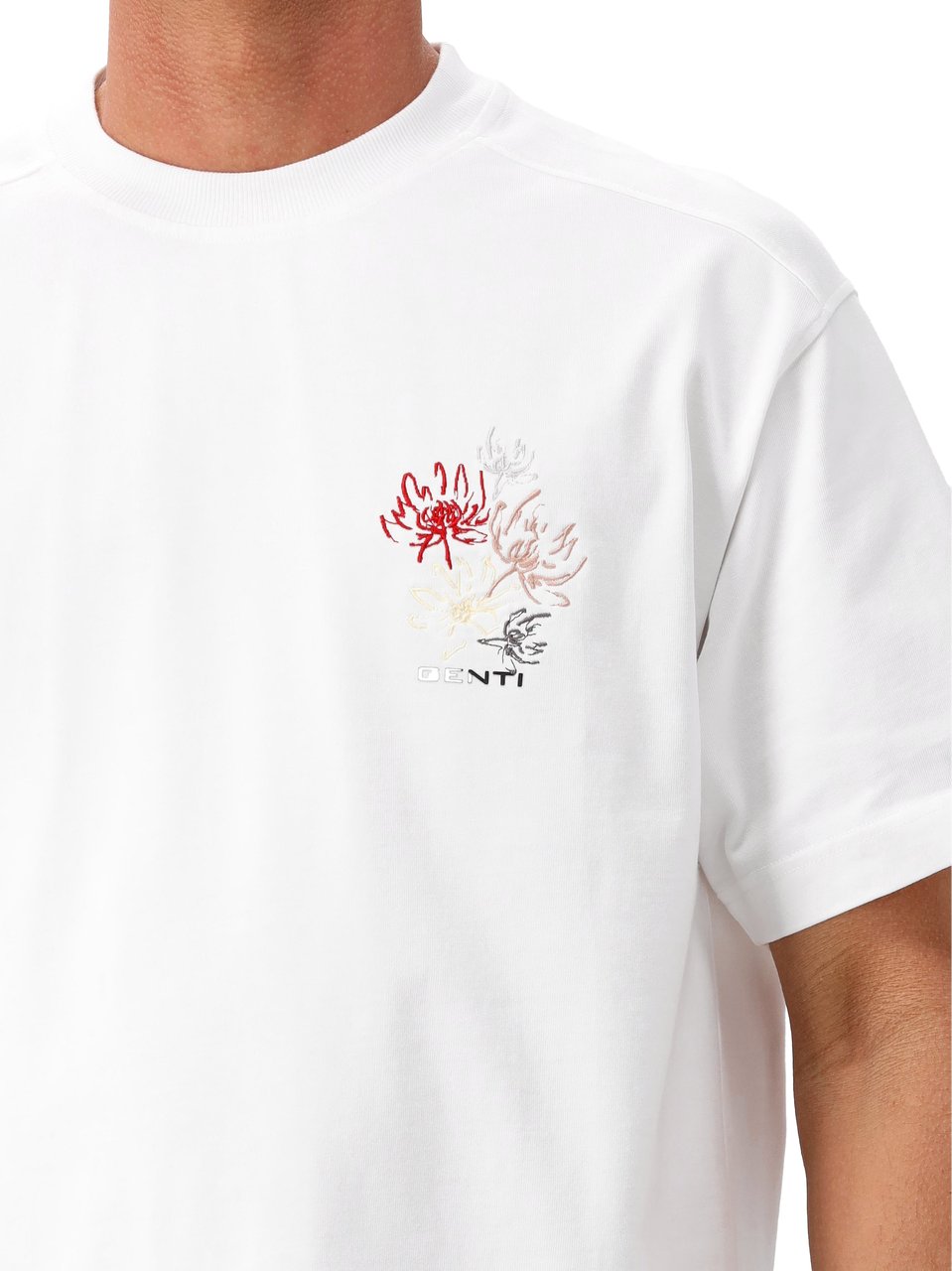 Genti Genti T-shirt Blauw SS Blauw