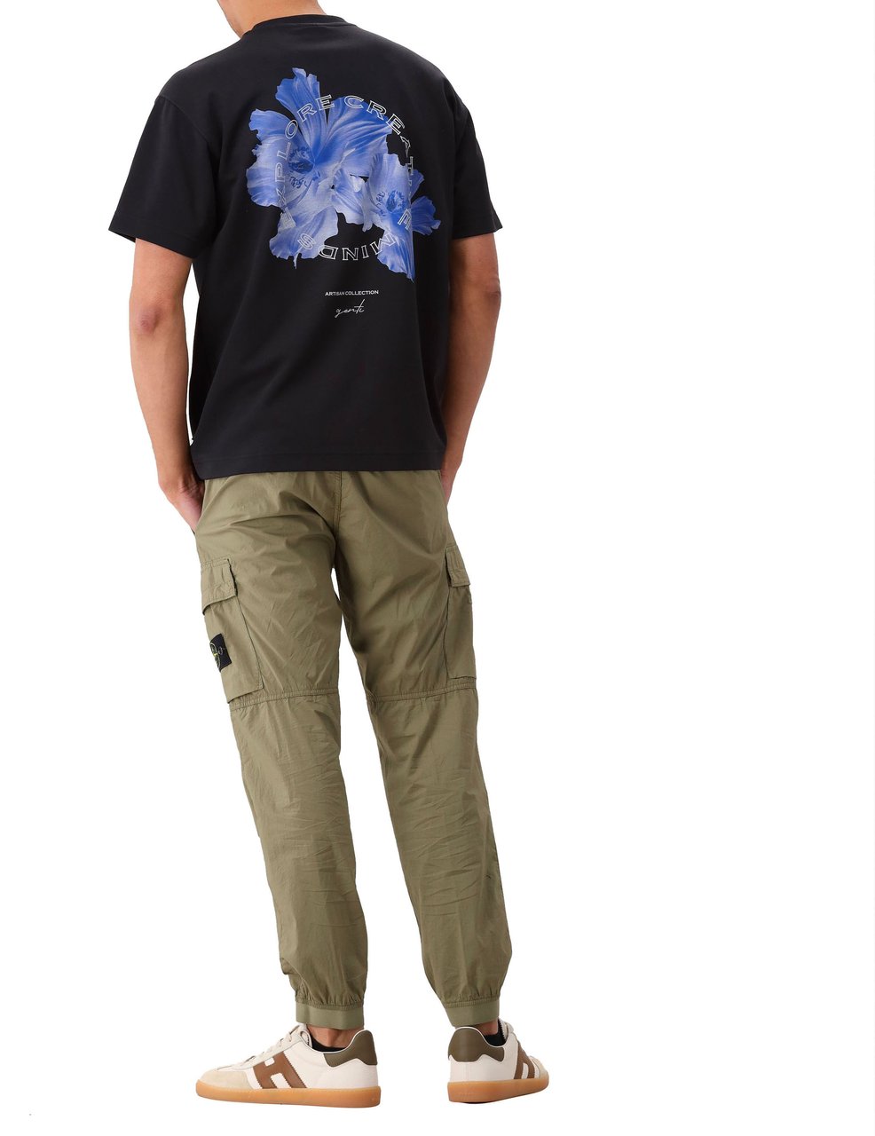 Genti Genti T-shirt Zwart Zwart