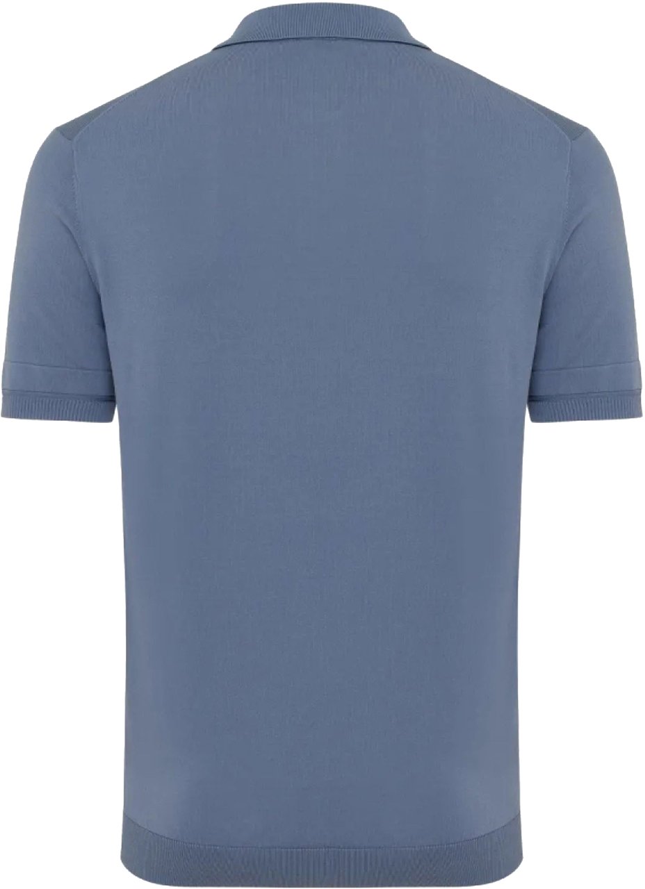 Genti Genti  Polos Blauw K2046-1260 Blauw