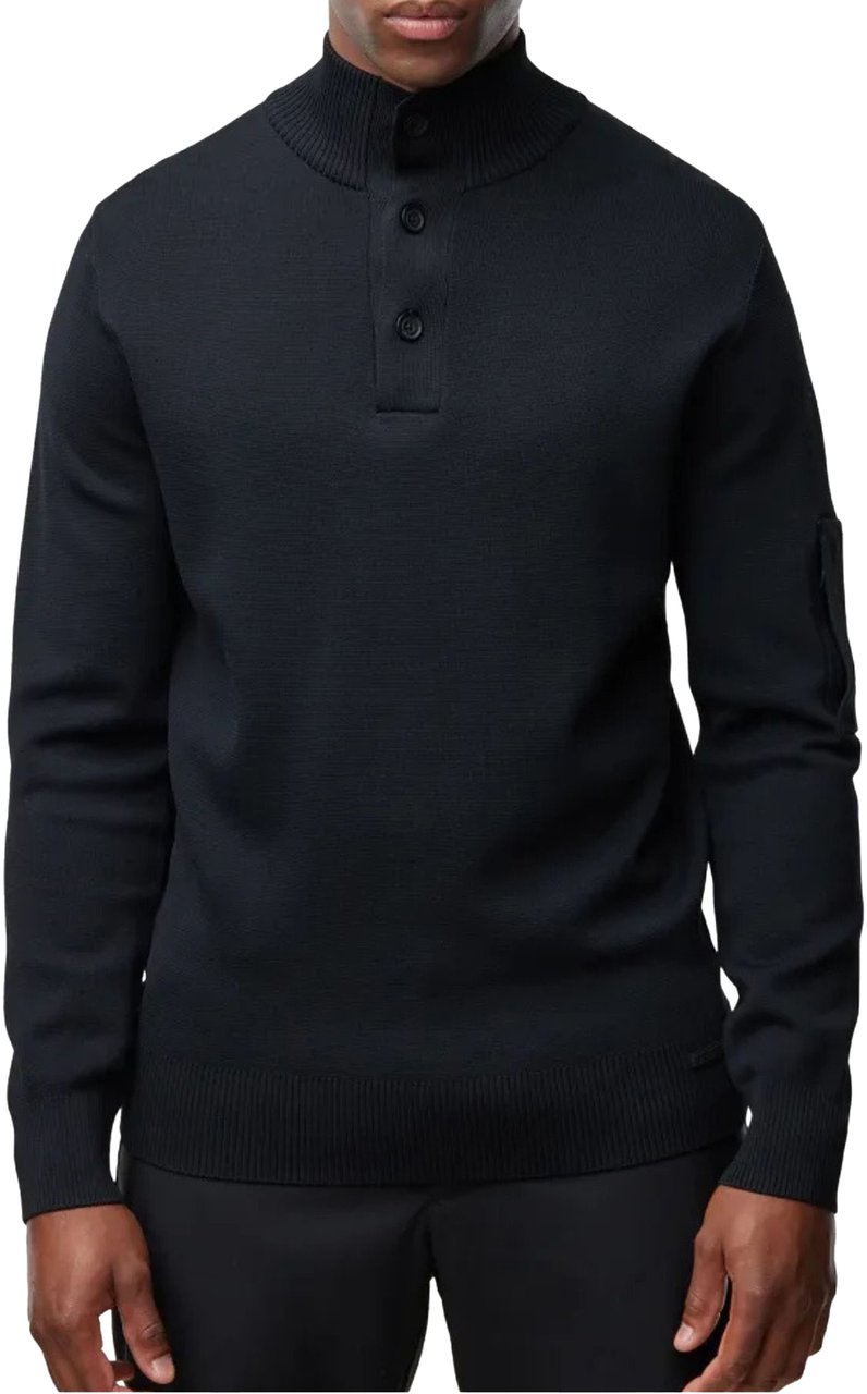 Genti Genti . Truien Zwart K3123-3258 Zwart