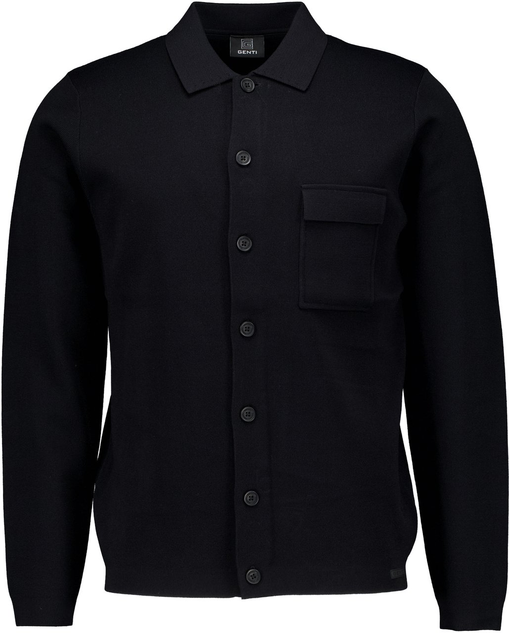 Genti Genti . Truien Zwart K3125-3258 Zwart