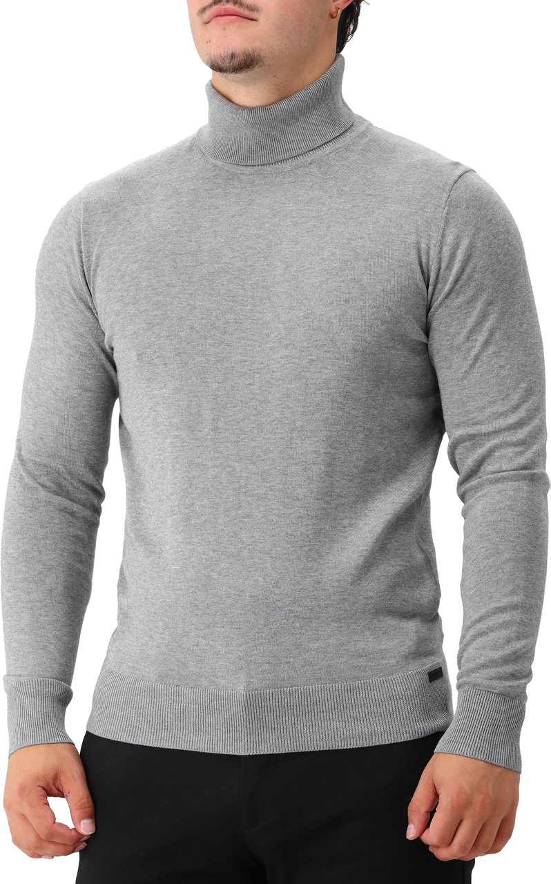 Genti Genti Coltrui Grijs Roll Neck LS Grijs