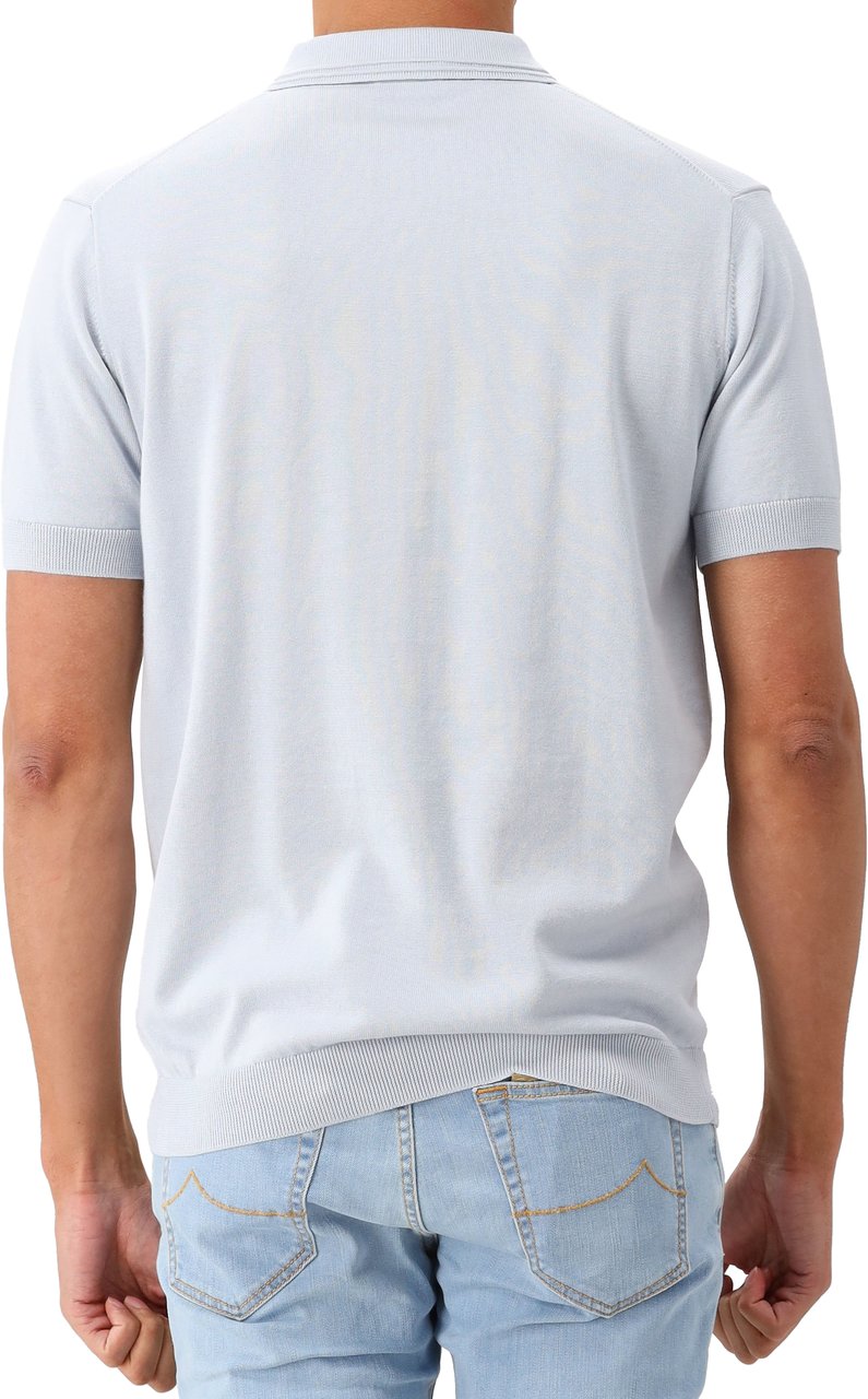 Genti Genti Polo Blauw Blauw