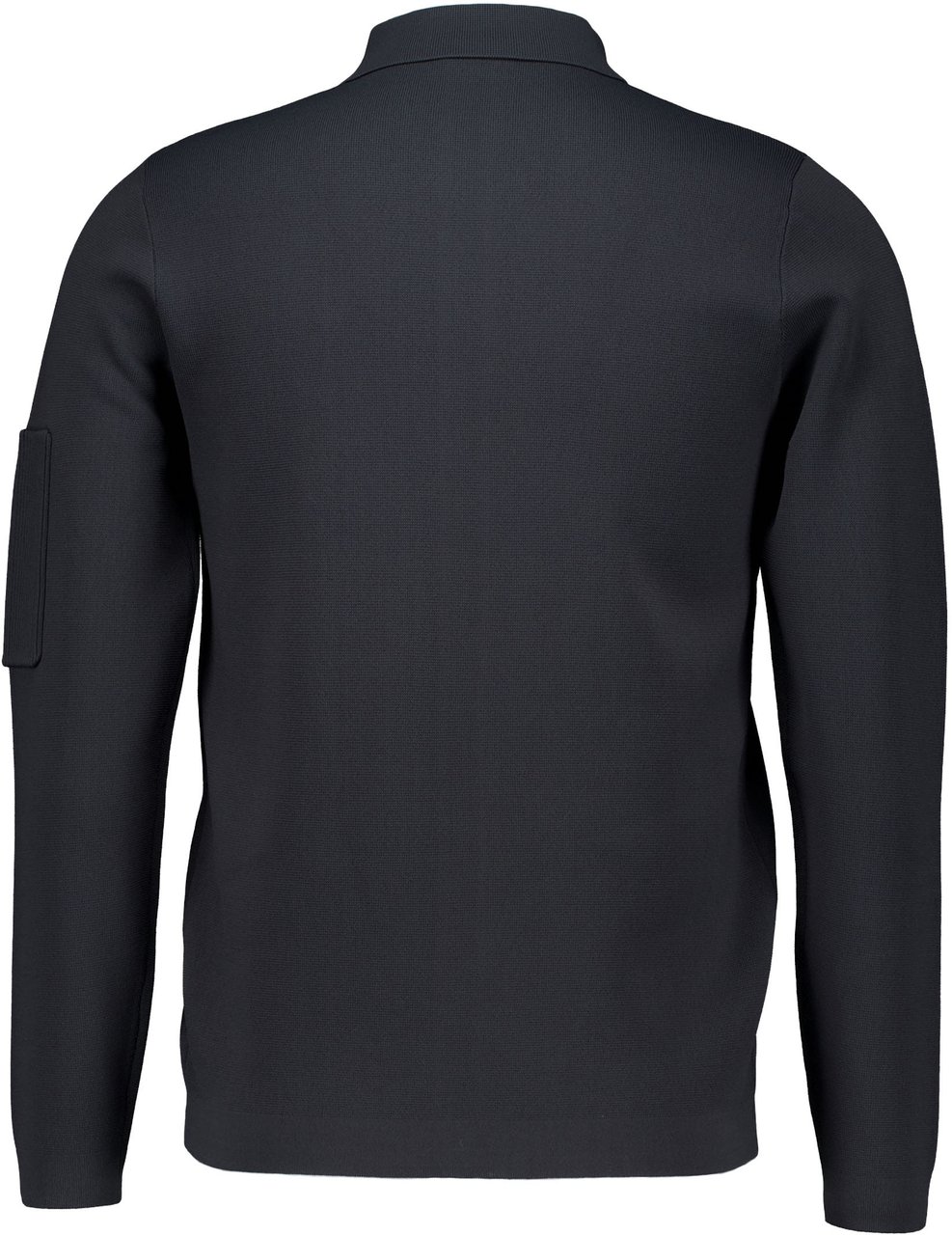 Genti Genti Polo Zip Ls Polos Donkergrijs K4117-1258 Grijs