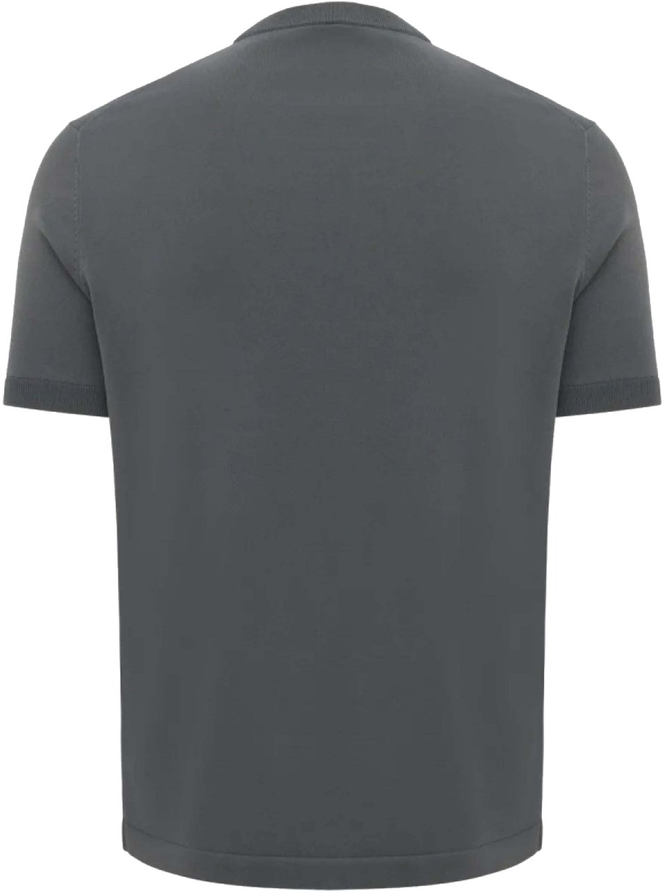 Genti Genti Round Neck Ss T-shirts Grijs K4120-1260 Grijs